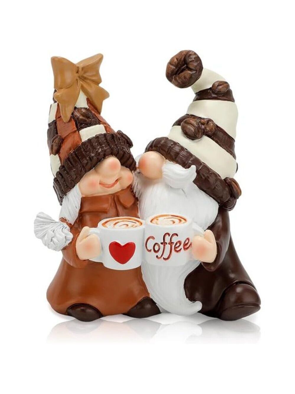 Coffee Gnomes Decor Coffee Bar Accessories Home Tiered Tray Table Ornaments Gift